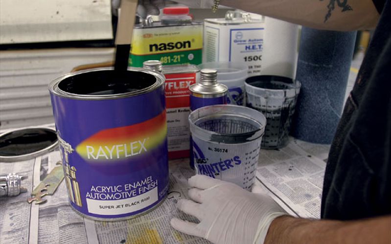 Car Paint Mixing Business