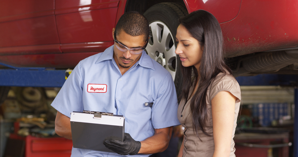 Automotive service advisor training