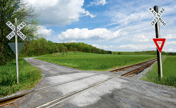 Even seldom used tracks should be approached with caution