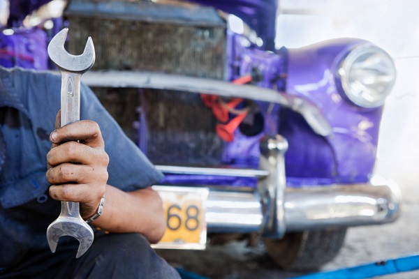 Specialize in vintage car repairs after auto mechanic college