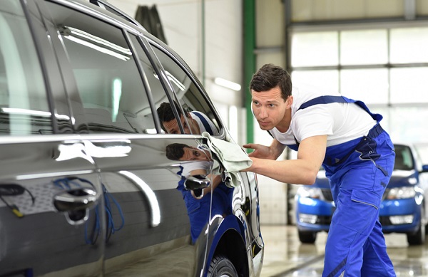 Auto detailers take special care during cleaning to get vehicles looking their best