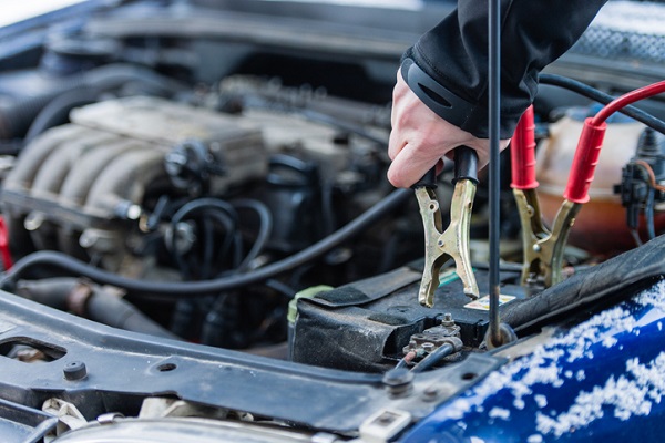 Car batteries produce less output in cold temperatures