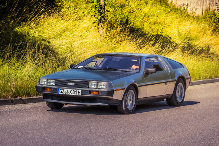 The DeLorean car will be explored in hybrid and electrical mechanic training.