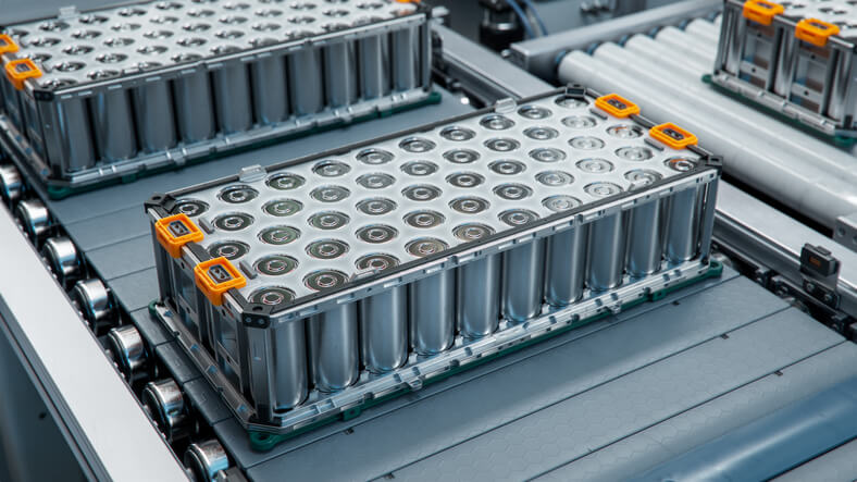 A range of EV batteries on the production line to be explored in automotive school
