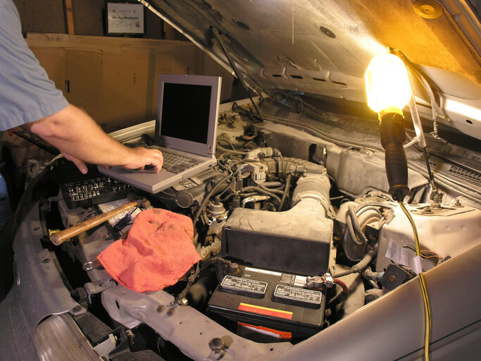 A hands-on training with EV transmission at ATC