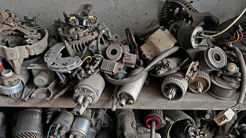 Image of small automotive parts.