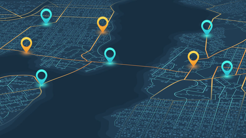 A fleet management dashboard showing live vehicle data