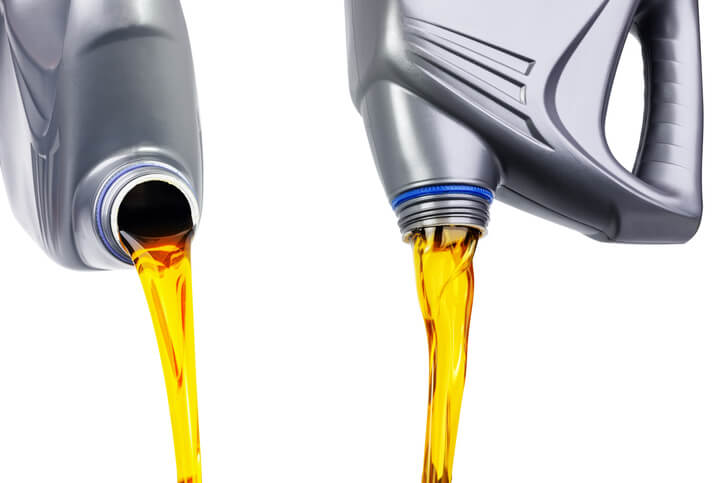 ATC Cambridge automotive training: a student exploring different oils