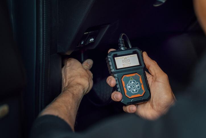 Secure gateway module blocking scan tool access during vehicle diagnostics