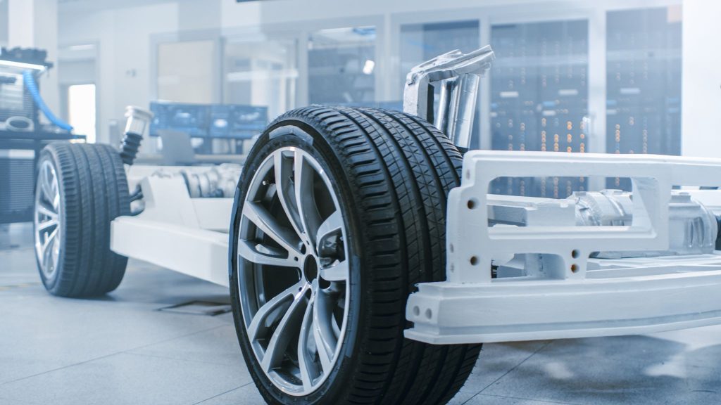 Electric vehicle tire designed for low rolling resistance and high torque